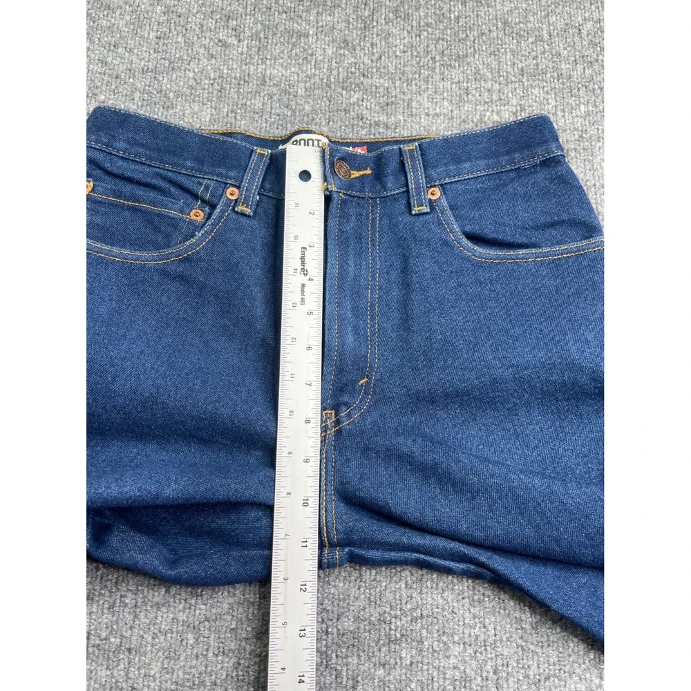 Levi's 517 Bootcut Jeans Mens 32x34 Blue Dark Wash Denim Pants 517-0217